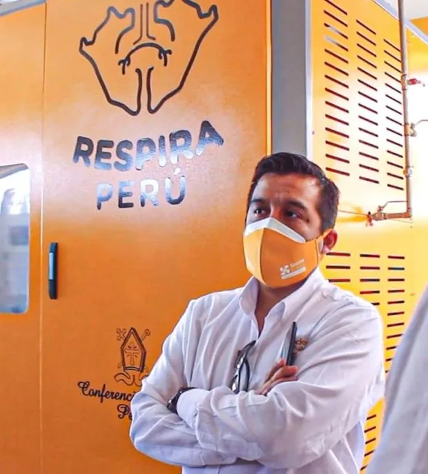Plantas de oxígeno «Respira Perú» durante la pandemia.