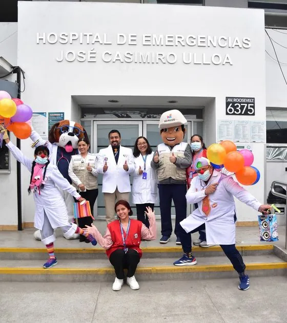 Día del Paciente en el Hospital de Emergencias José Casimiro Ulloa.