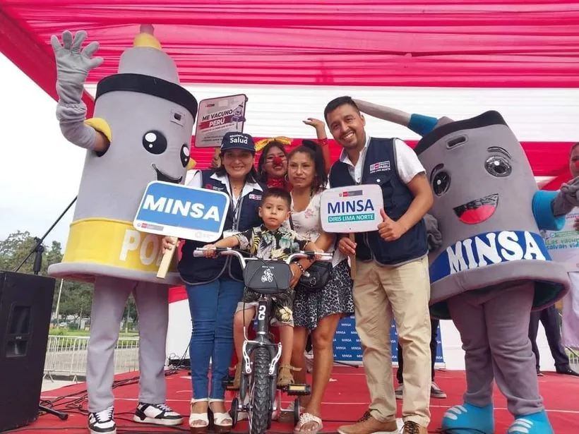 Promoción de la vacunación junto a las familias.
