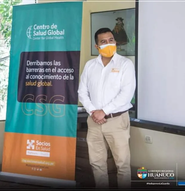 Con el Centro de Salud Global de Socios en Salud (Partners In Health).