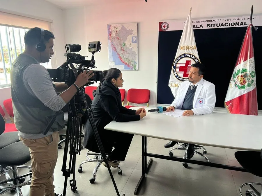 Vocería y prensa como Director del hospital