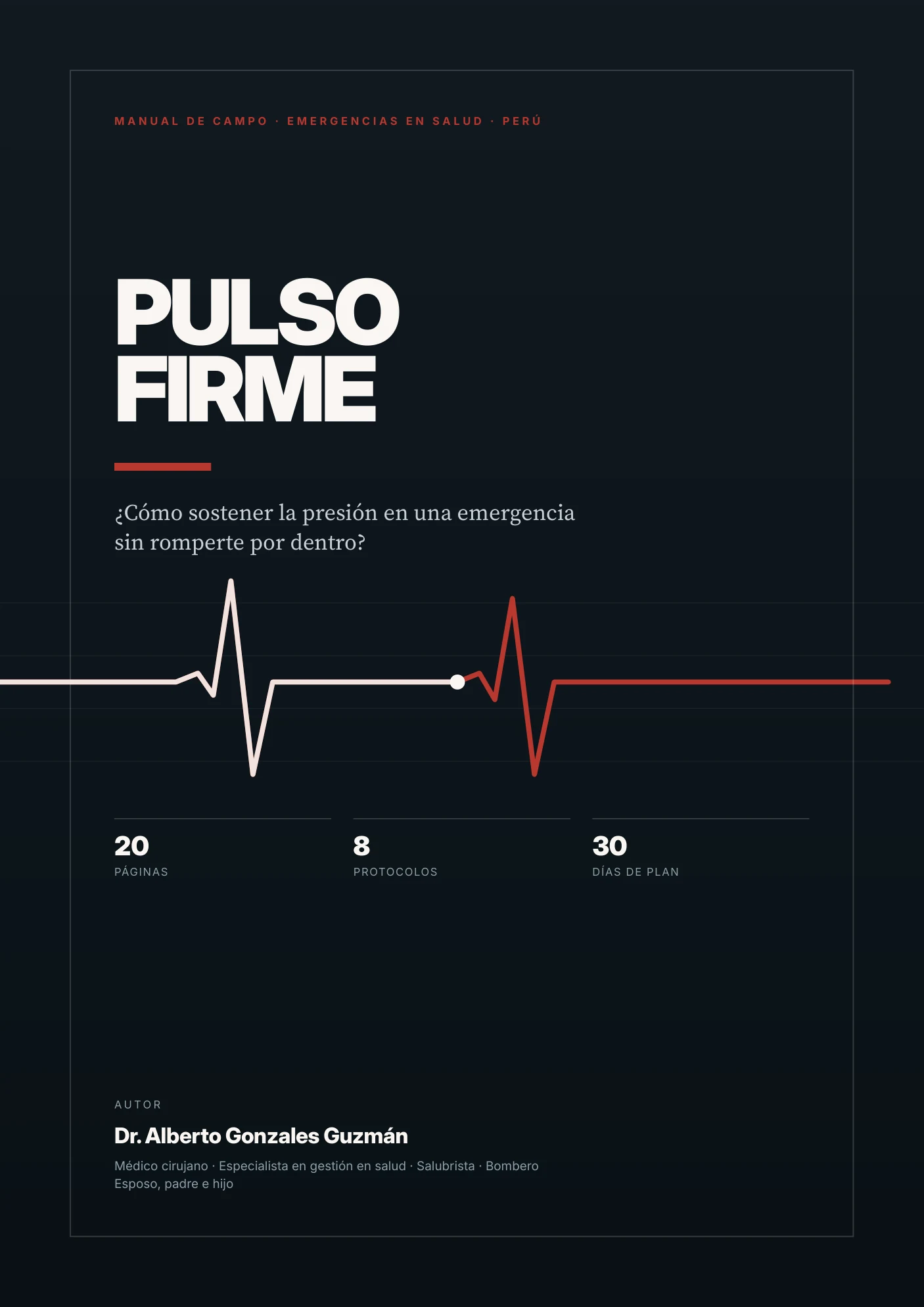 Portada del manual de campo Pulso Firme